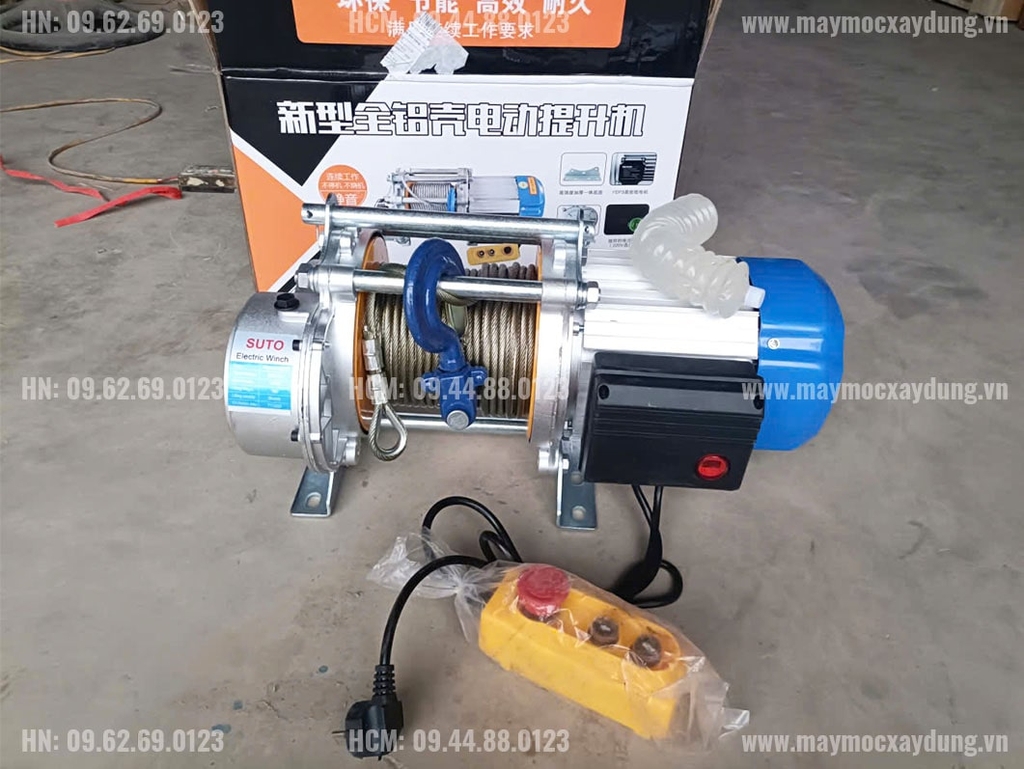 Tời điện đa năng Suto KCD750-1500 220V 30m 35 mét/phút