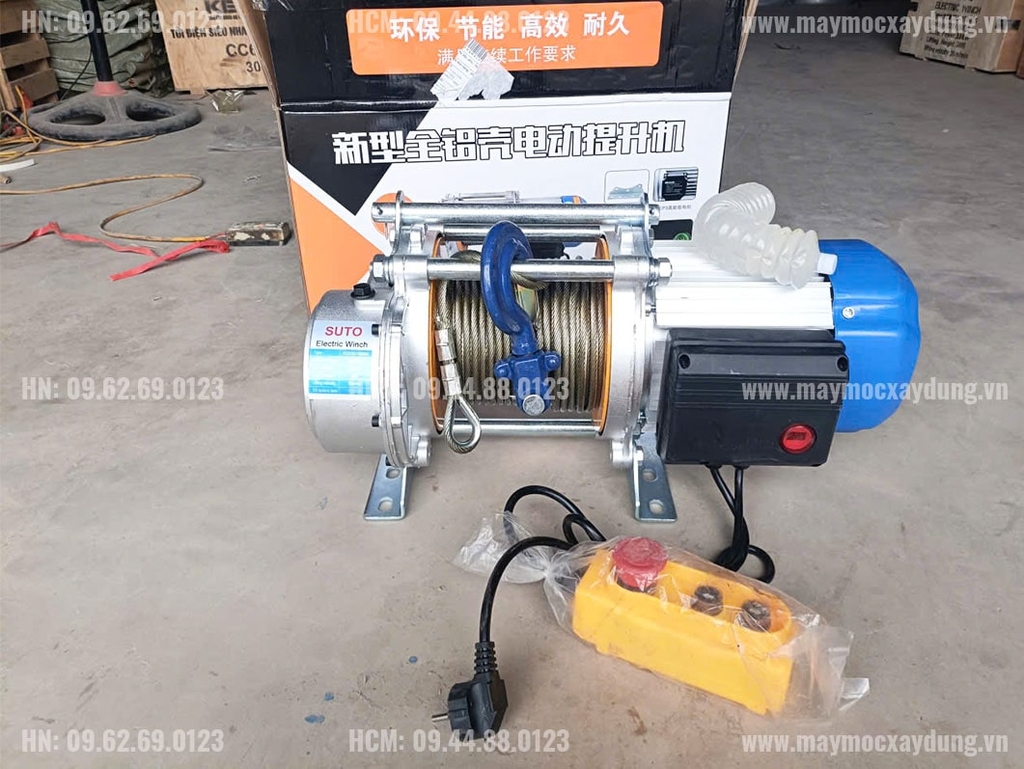 Tời điện đa năng Suto KCD750-1500 220V 30m 35 mét/phút