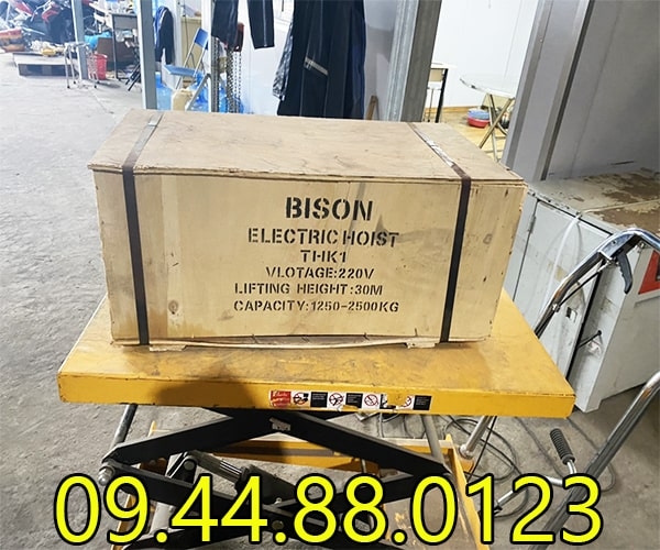 Tời điện đa năng Bison KCD1250-2500 60m 220V