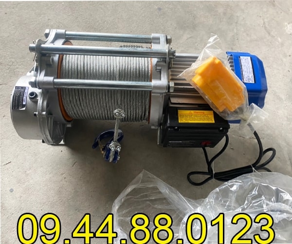 Tời điện đa năng Bison KCD500-1000 100m 14 mét/phút 220V