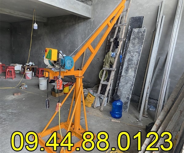 Tời điện đa năng 500kg tốc độ 32 mét/phút động cơ 4KW