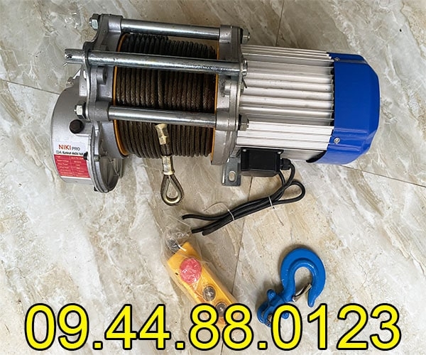 Tời điện đa năng NIKI KCD750-1500 60m 380V