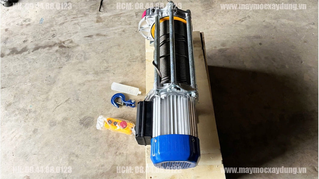 Tời điện đa năng Sento KCD750-1500 220V 90m 35 mét/phút