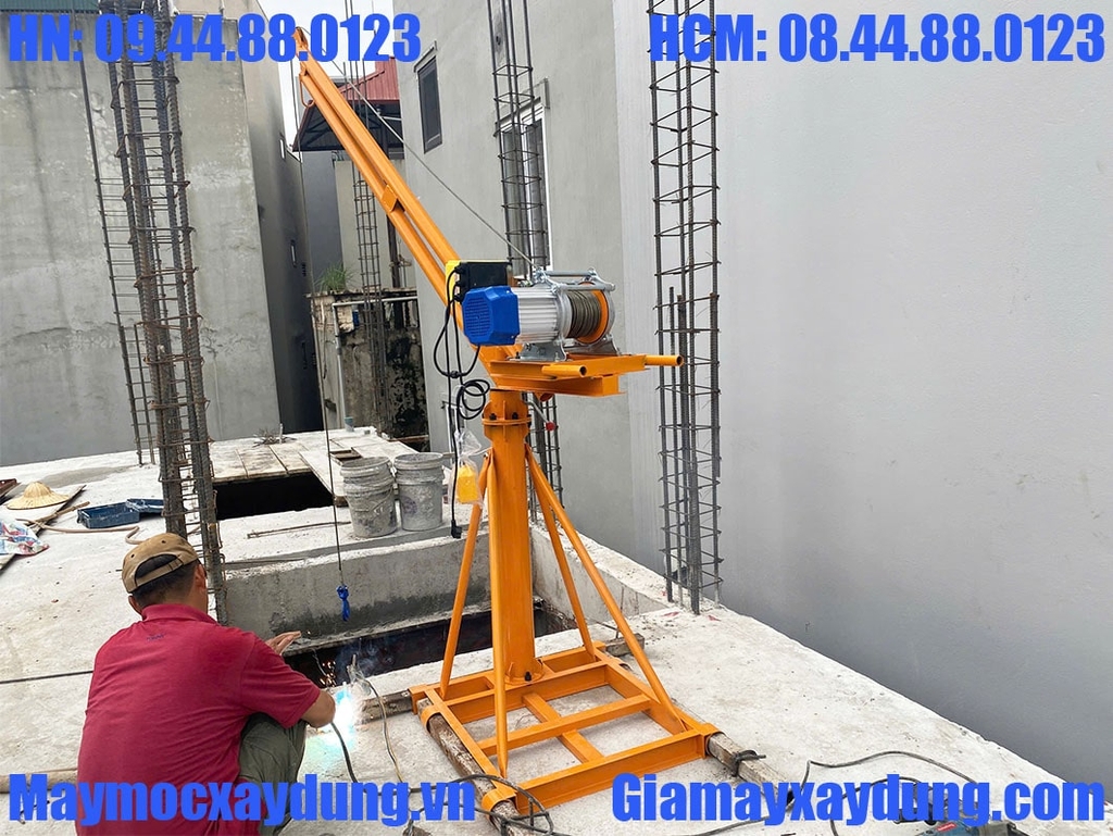 Tời điện đa năng Suto KCD750-1500 220V 50m 16 mét/phút
