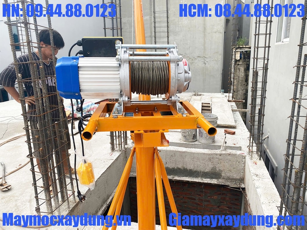 Tời điện đa năng Suto KCD750-1500 220V 50m 35 mét/phút