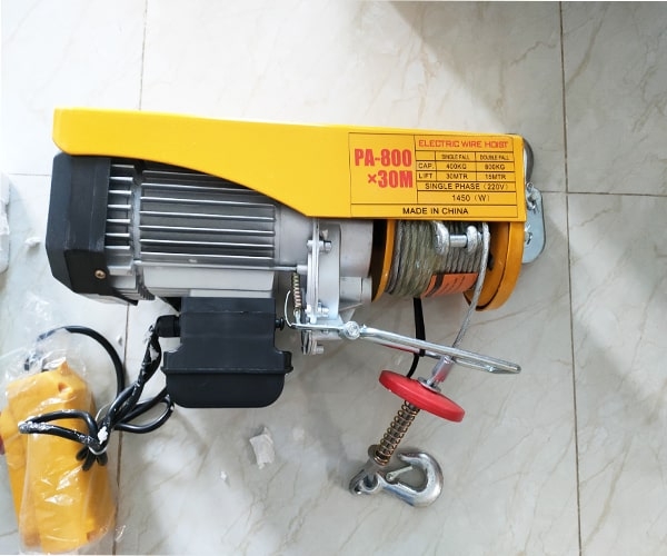 Tời điện mini Kento PA800 20m