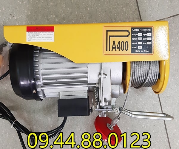 Tời điện mini Kento PA400 30m