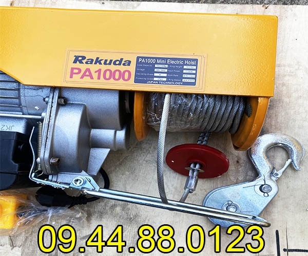 Tời điện mini Rakuda PA1000 40m