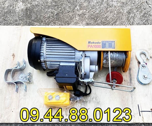 Tời điện mini Rakuda PA1000 12m