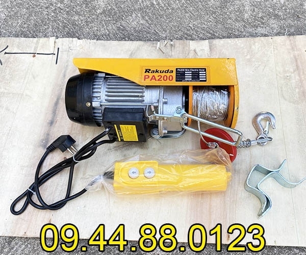 Tời điện mini Rakuda PA200 12m