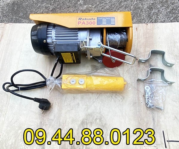 Tời điện mini Rakuda PA300 20m