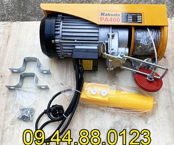 Tời điện mini Rakuda PA400 30m