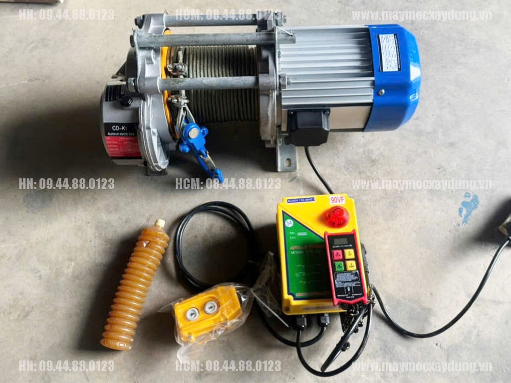 Tời điện nâng hàng CD-K1 200-400 220V 30m 30 mét/phút