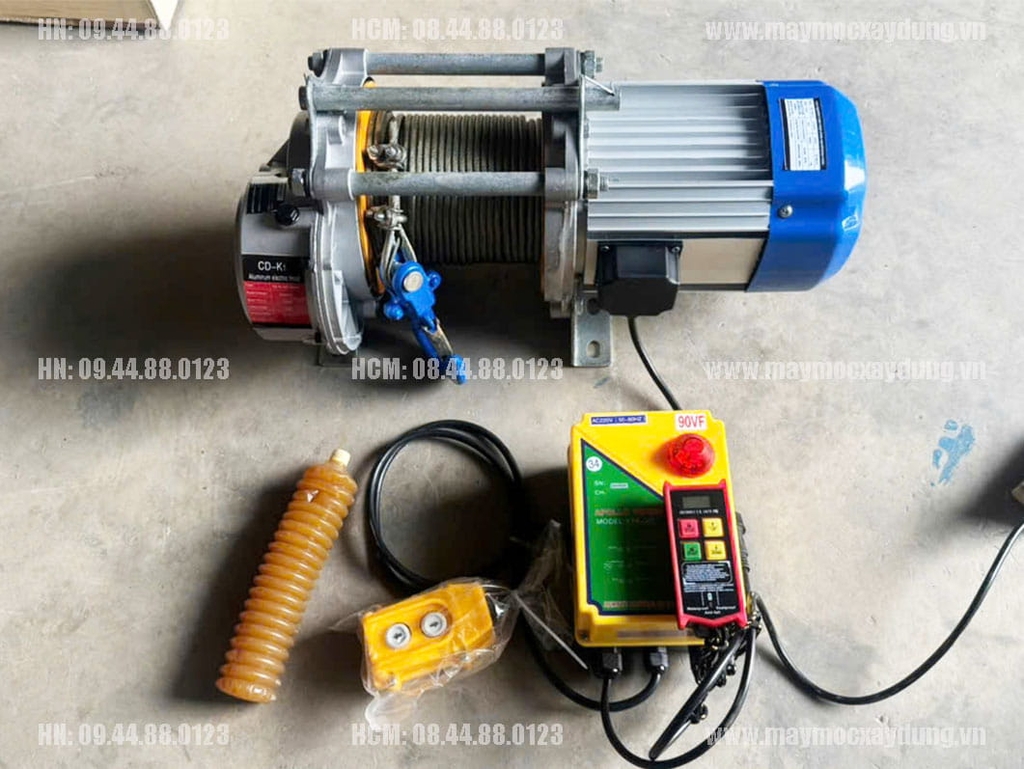 Tời điện nâng hàng CD-K1 200-400 220V 30m 30 mét/phút