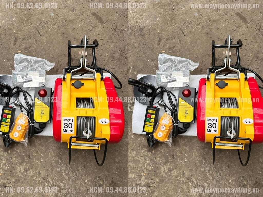 Tời điện treo Koio 300kg 30m 19 mét/phút