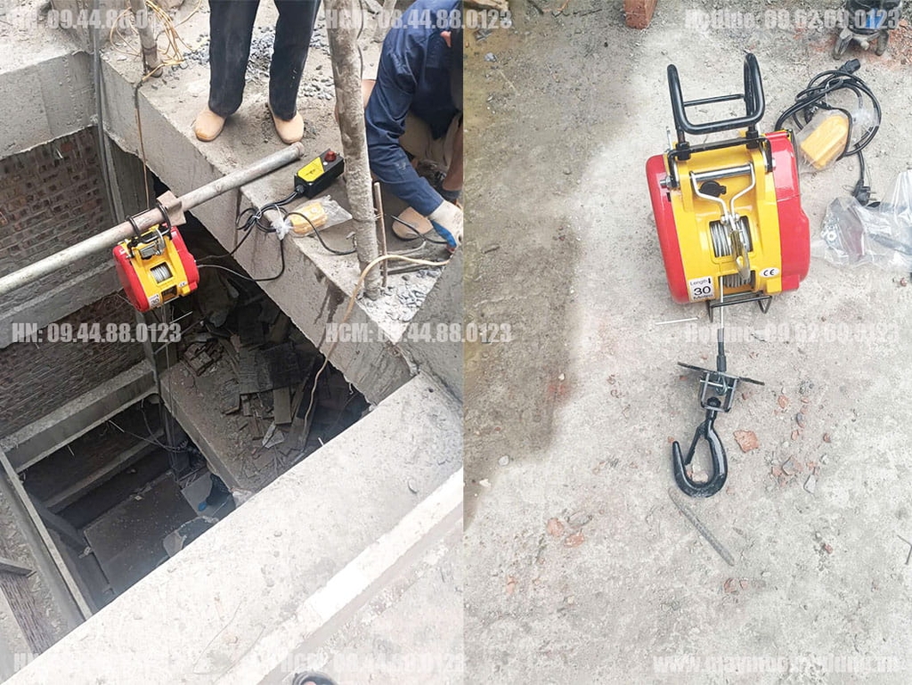 Tời điện treo Koio 500kg 30m 19 mét/phút