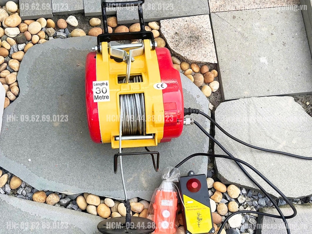 Tời điện treo Koio 300kg 30m 19 mét/phút