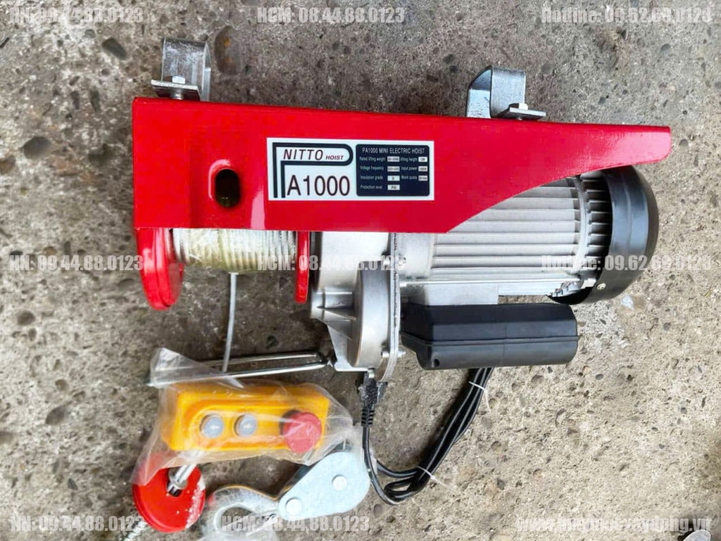 Tời điện treo Nitto PA1000 12m