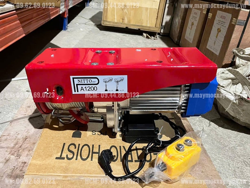 Tời điện treo Nitto PA1200 30m
