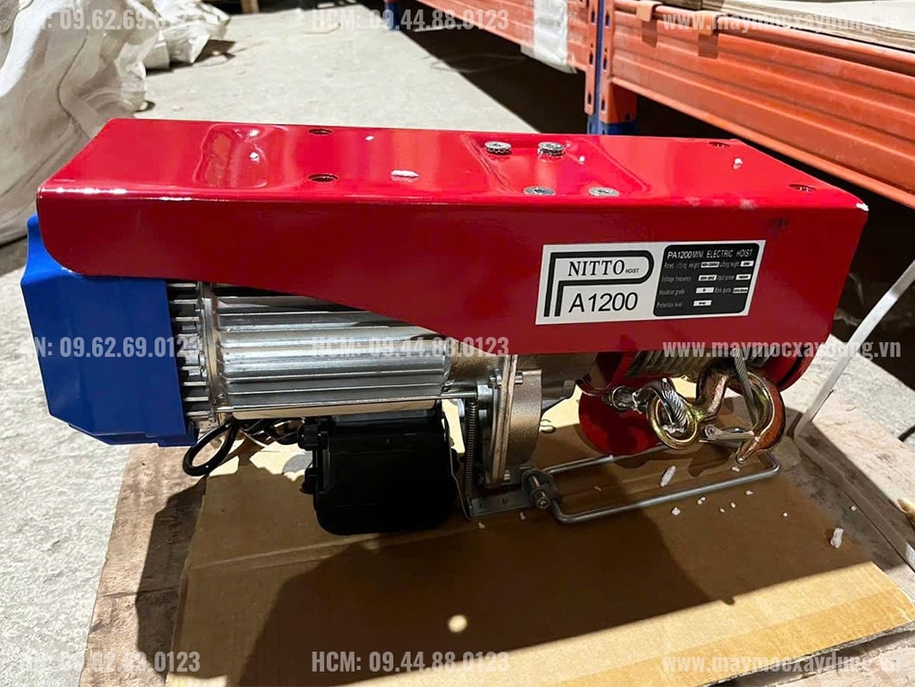 Tời điện treo Nitto PA1200 12m