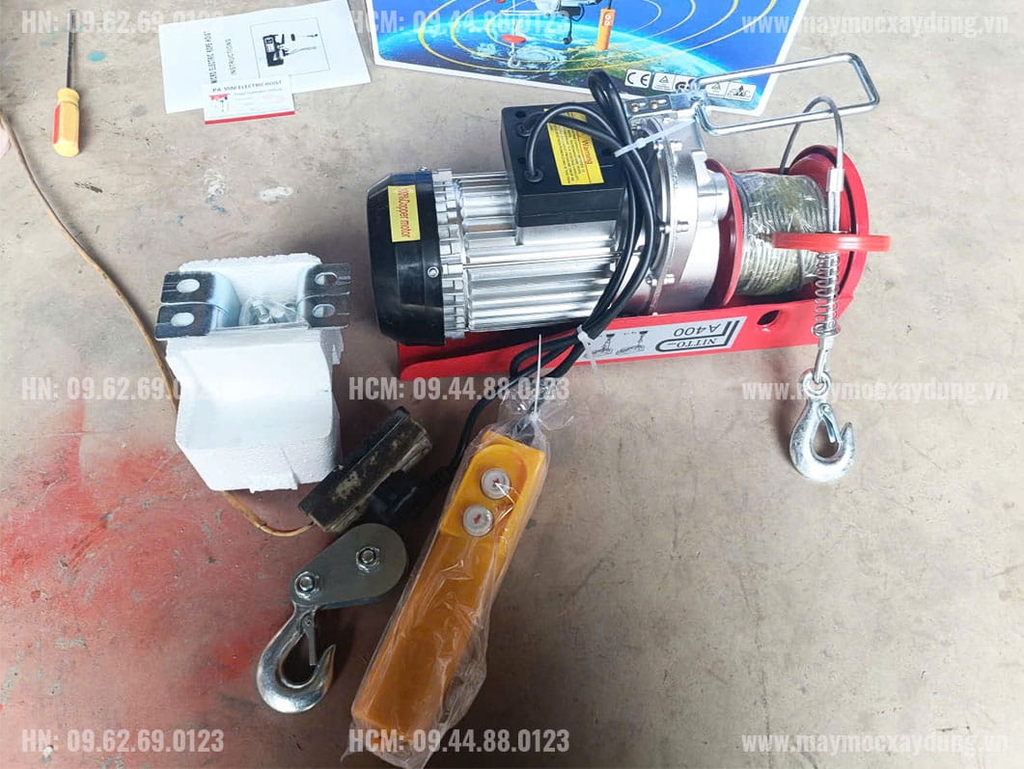Tời điện treo Nitto PA400 12m