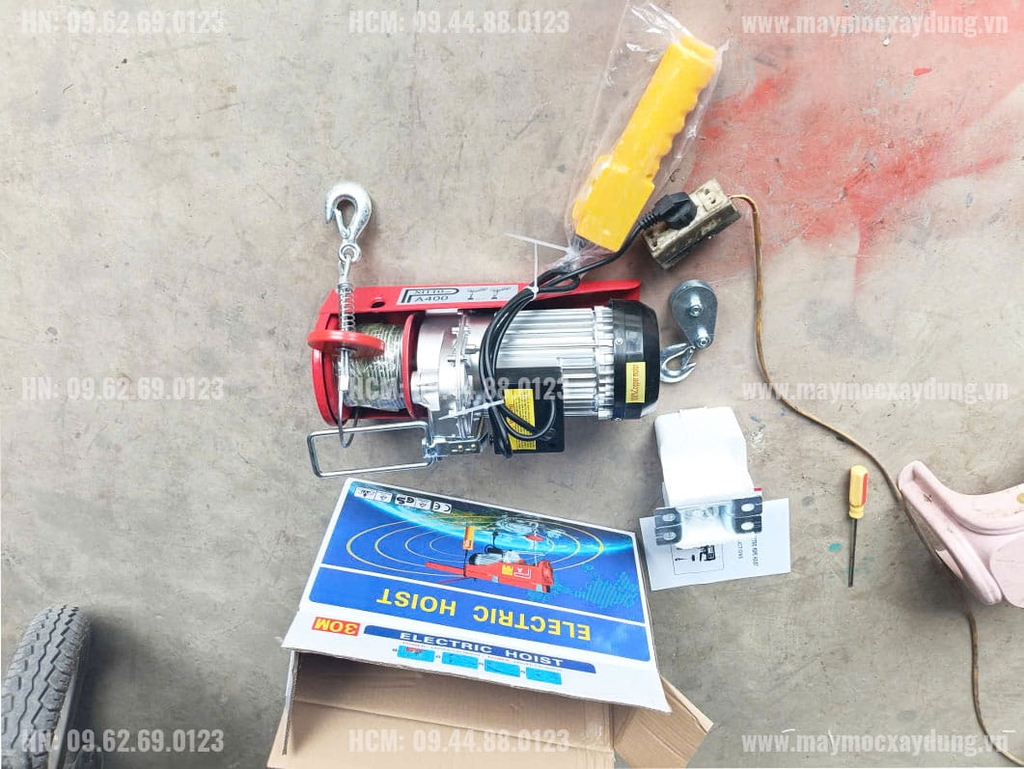 Tời điện treo Nitto PA400 12m