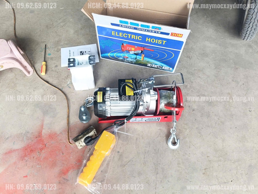 Tời điện treo Nitto PA400 12m