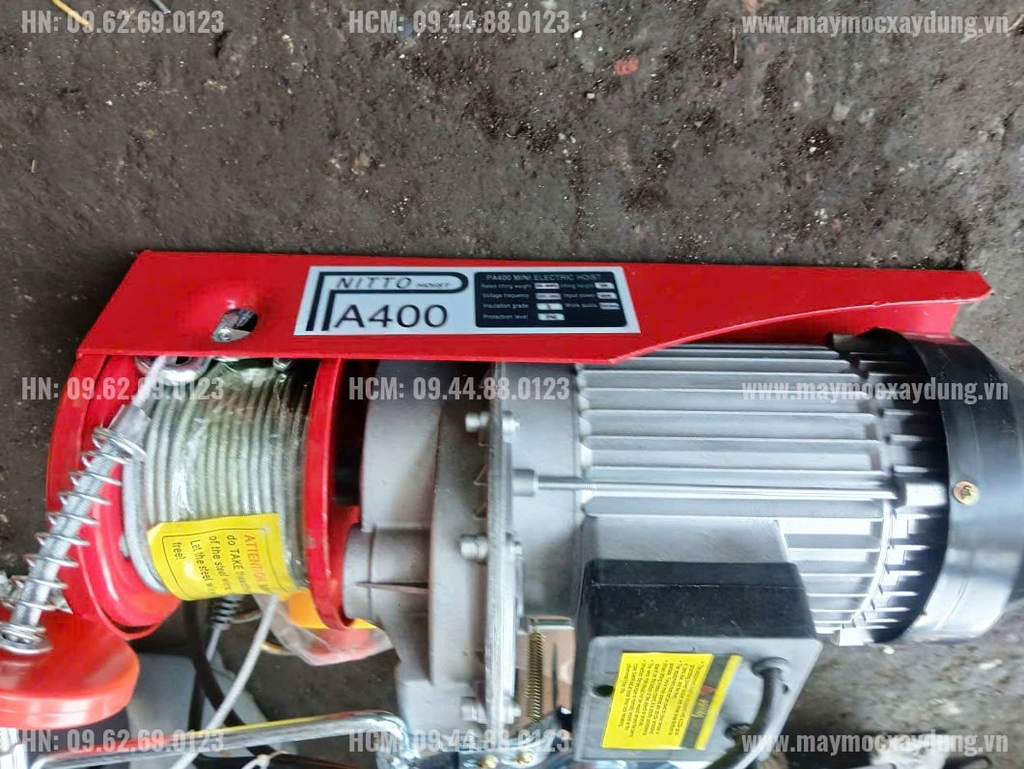 Tời điện treo Nitto PA400 30m