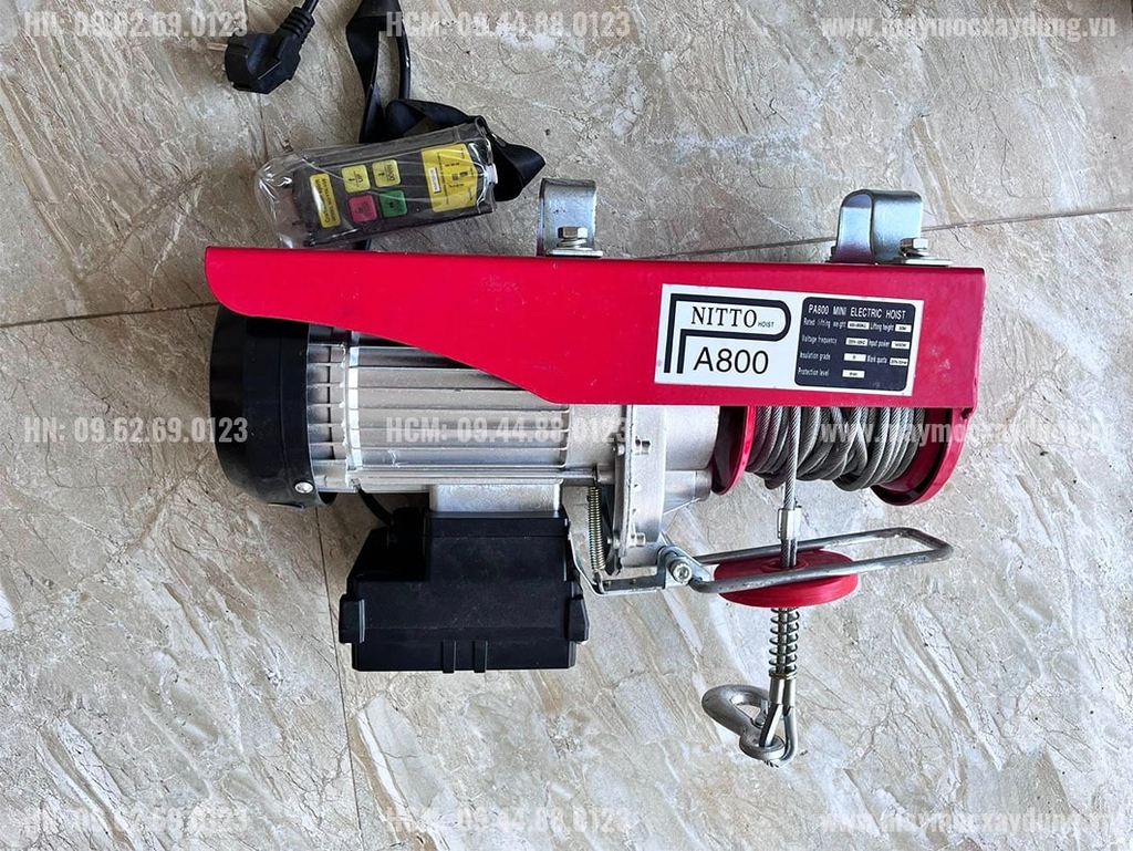 Tời điện treo Nitto PA800 12m