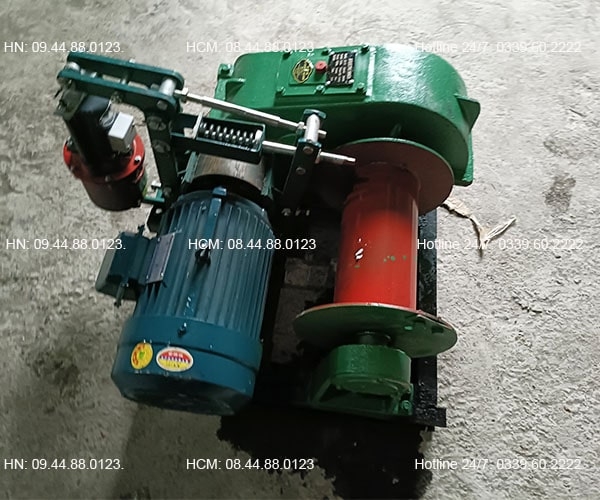 Tời kéo mặt đất 1 tấn JK1 25 mét/phút 380V