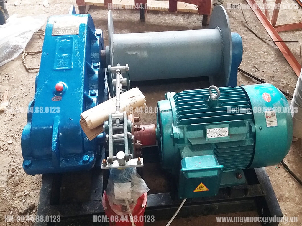 Tời kéo mặt đất 3 tấn JM3 12 mét/phút 380V