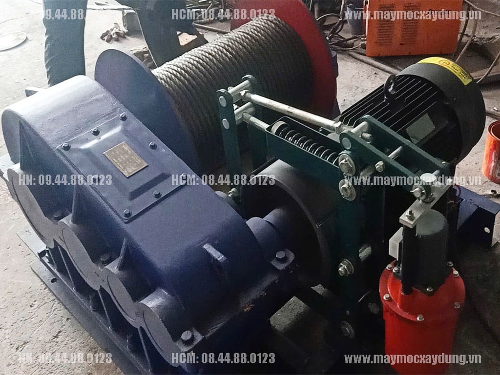 Tời kéo mặt đất 5 tấn JM5 12 mét/phút 380V