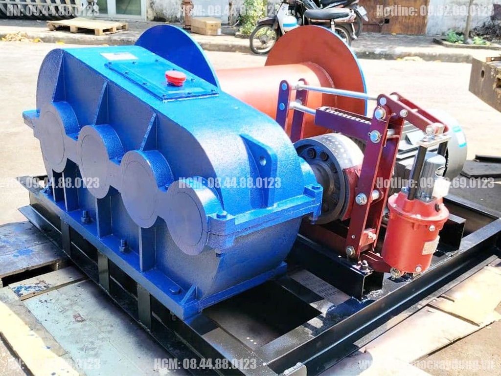 Tời kéo mặt đất 5 tấn JM5 12 mét/phút 380V