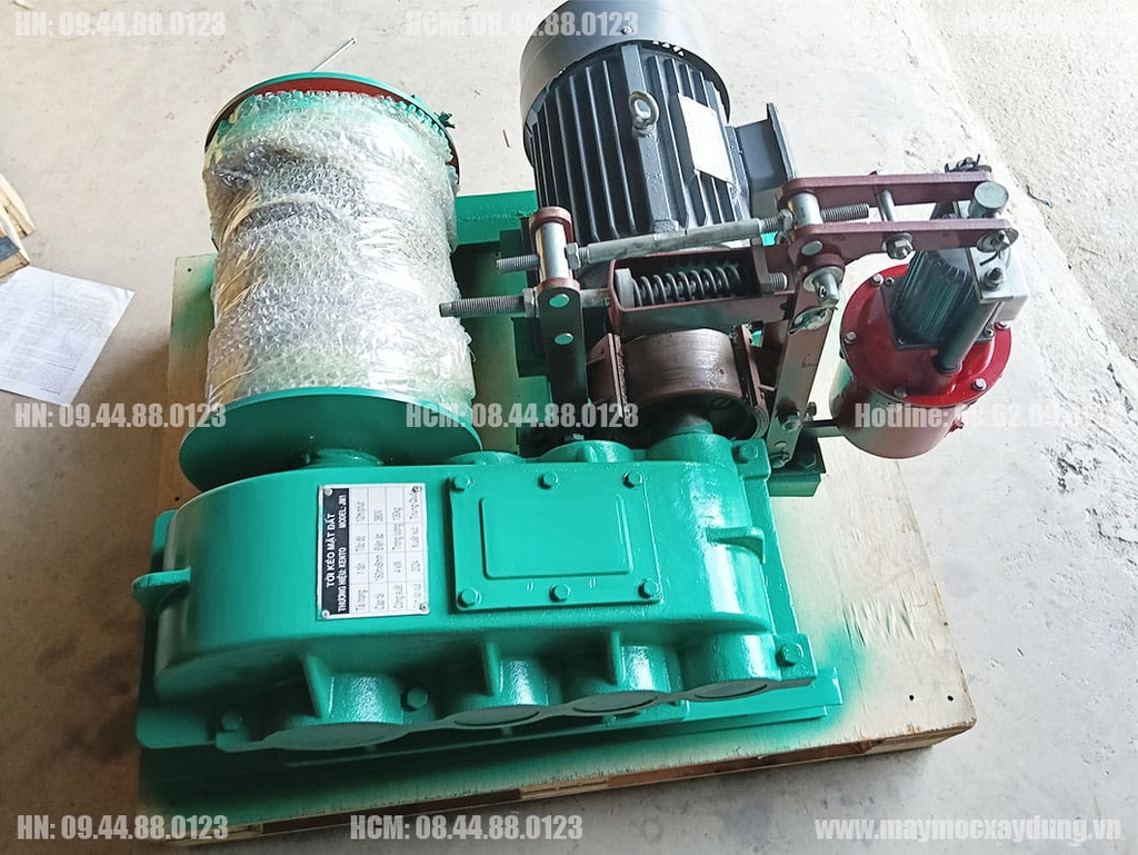 Tời kéo mặt đất 1 tấn JM1 12 mét/phút 380V