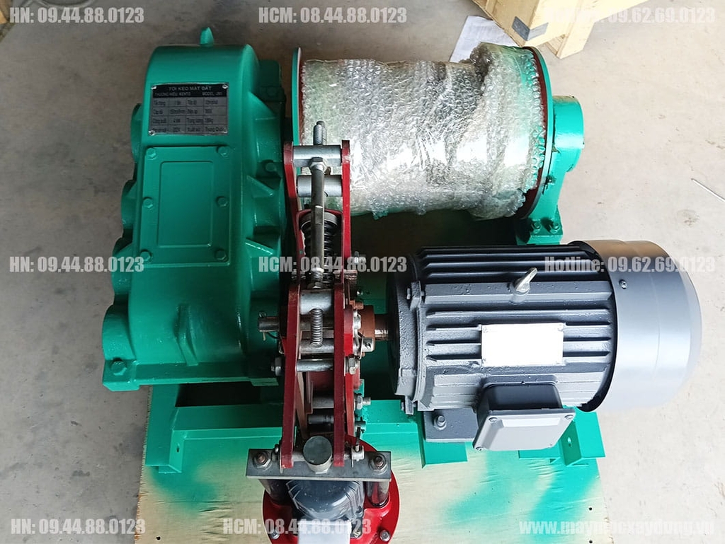 Tời kéo mặt đất 1 tấn JM1 12 mét/phút 380V