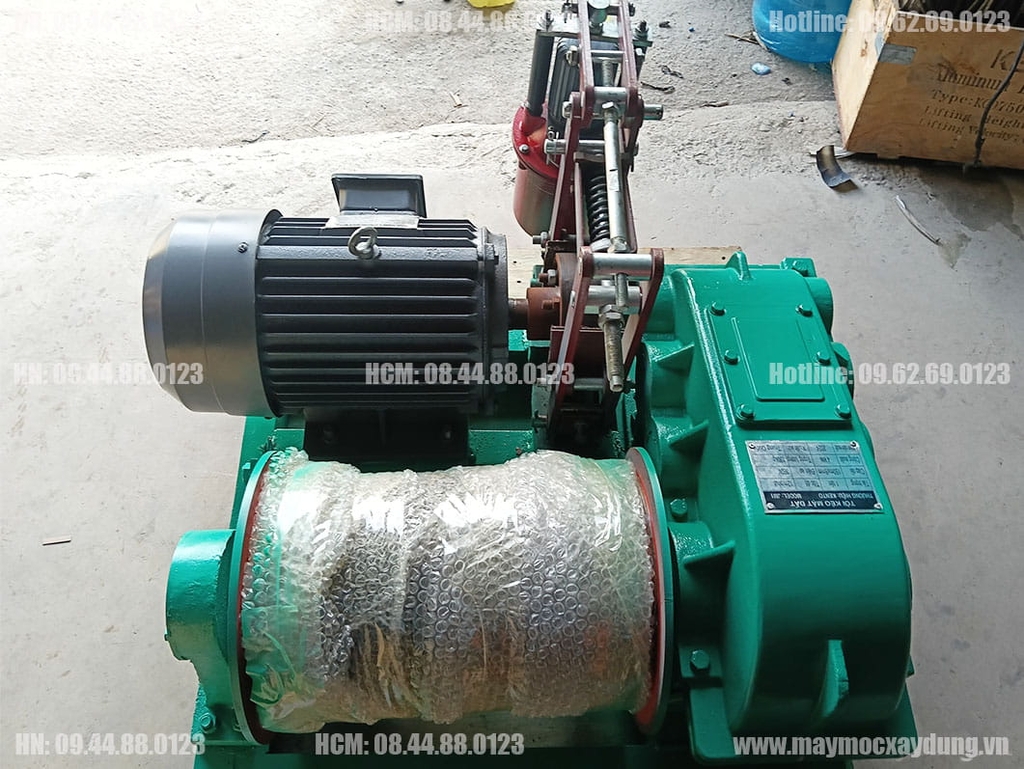 Tời kéo mặt đất 1 tấn JM1 12 mét/phút 380V