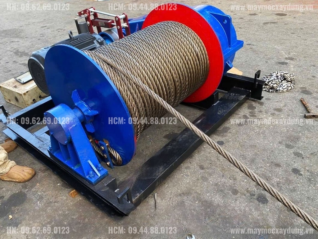 Tời kéo mặt đất Kenbo 10 tấn JM10 300m 380V