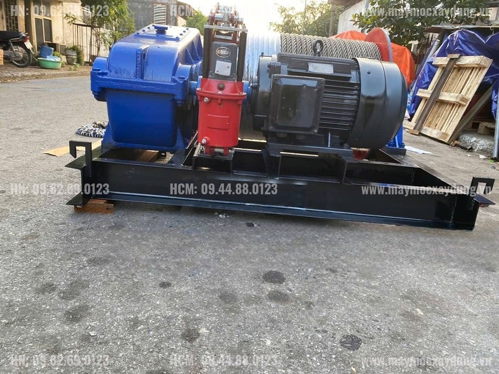 Tời kéo mặt đất Kenbo 10 tấn JM10 300m 380V