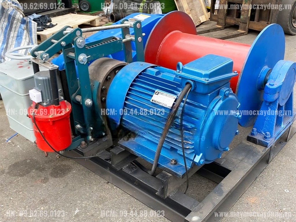 Tời kéo mặt đất Kenbo 10 tấn JM10 300m 380V