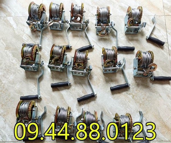 Tời quay tay Kenbo 1200LBS 544kg-8m