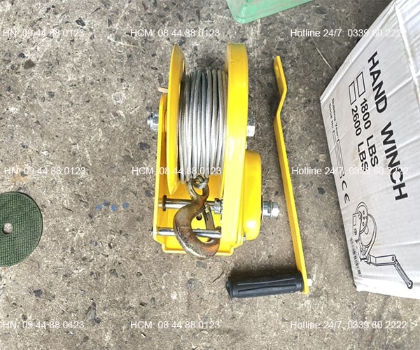 Tời quay tay Kenbo 1800LBS