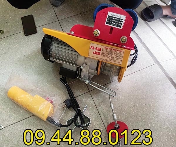 Tời điện mini Kento PA600 30m