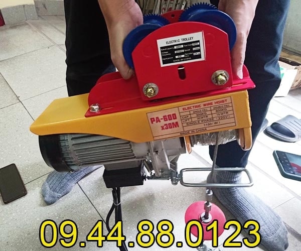 Tời điện mini Kento PA600 20m