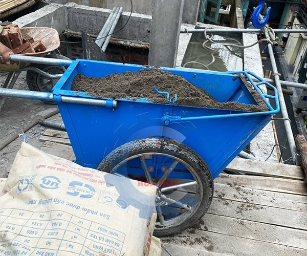 Xe chở vật liệu đa năng 300kg