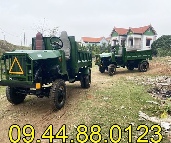 Xe công nông 4m3 2 cầu