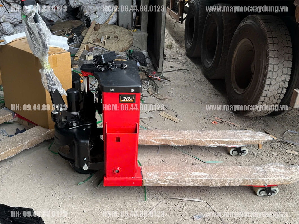 Xe nâng điện Nitto tay thấp 3 tấn