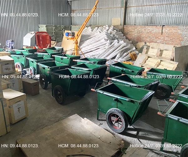 Xe chở vật liệu đa năng 300kg
