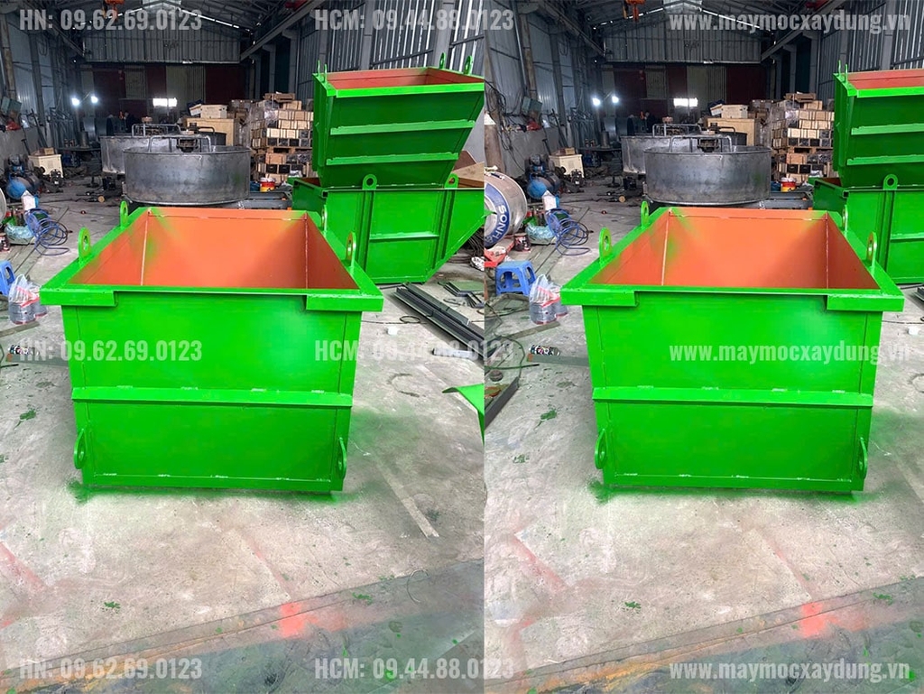 Xuồng chở vật liệu 0.9m3 Hòa Phát