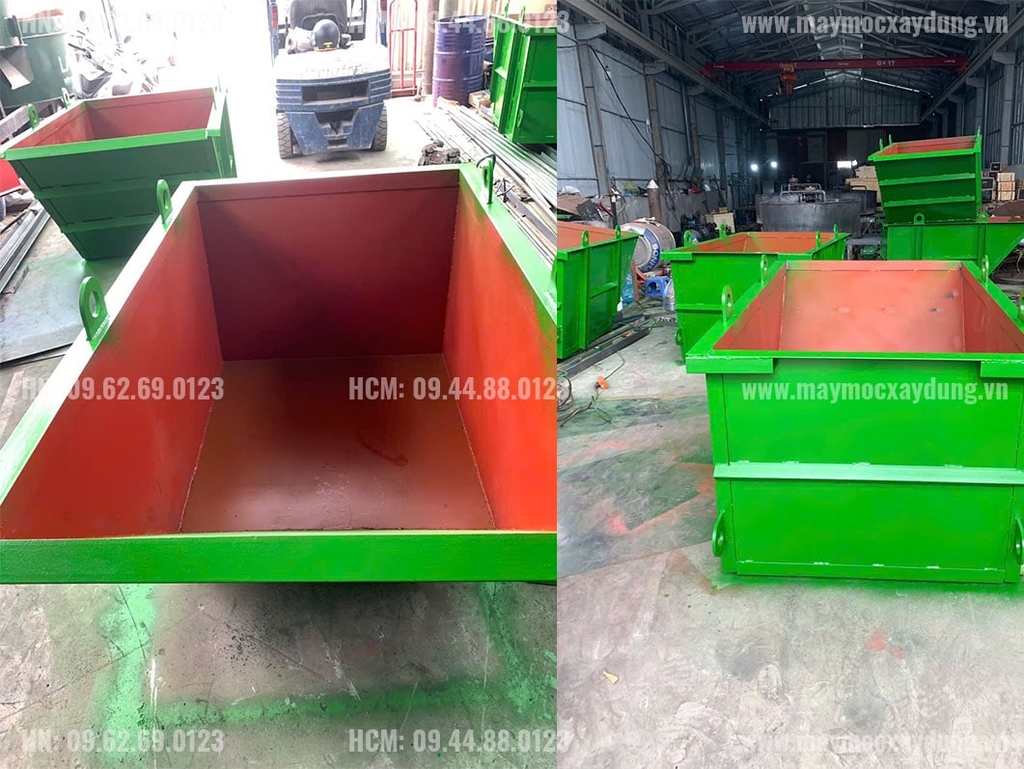 Xuồng chở vật liệu 1m3 Hòa Phát