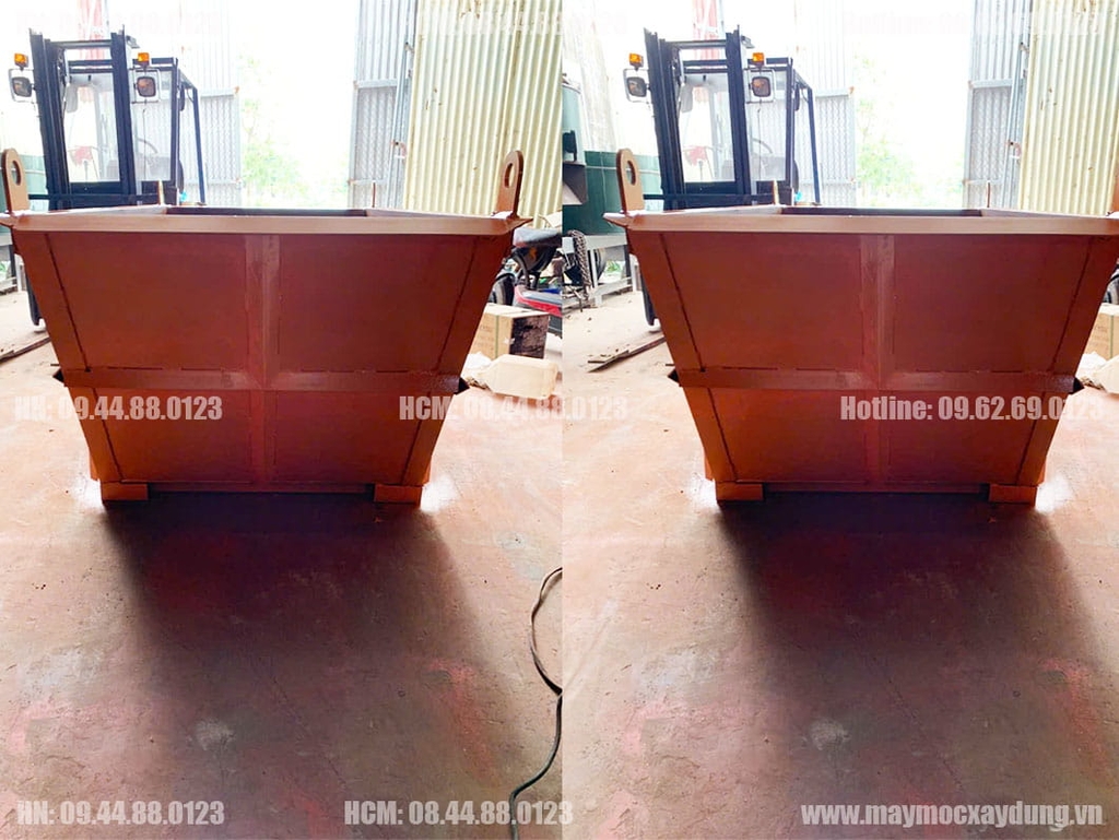 Xuồng chở vật liệu 0.9m3 Hòa Phát